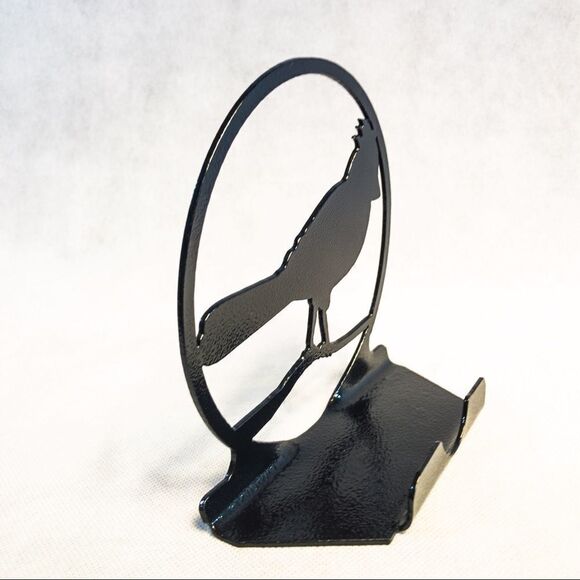 Handcrafted Metal Bird Napkin Holder - Picture 6 of 7